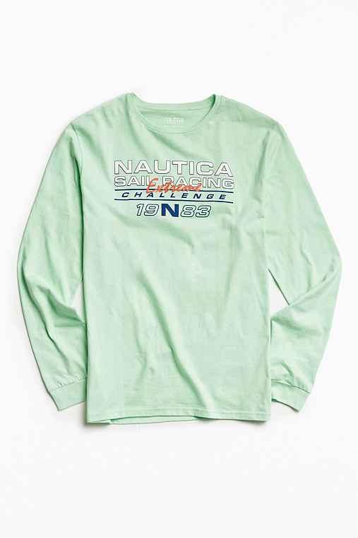 Urban Outfitters Nautica + Uo Long Sleeve Tee,lime,m