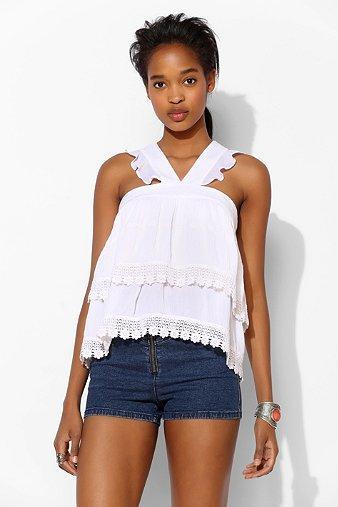 Pins And Needles Ruffle Tier Cami