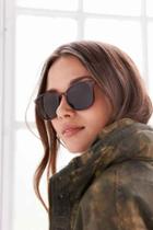 Urban Outfitters Preppy Boyfriend Sunglasses,brown,one Size