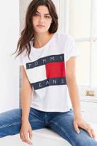 Urban Outfitters Tommy Jeans For Uo '90s Tee,white,l