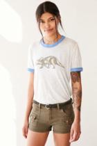 Urban Outfitters Truly Madly Deeply Dinosaur Ringer Tee