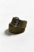 Urban Outfitters Rothco Double Prong Buckle Belt,olive,xl