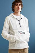 Urban Outfitters Tommy Jeans Windbreaker Jacket,white,s