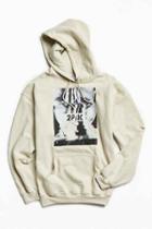 Urban Outfitters 2pac Glitch Photo Hoodie Sweatshirt,tan,xl