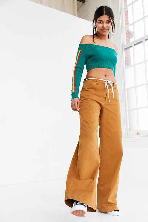 Urban Outfitters Silence + Noise Stacy Skater Chino Pant,taupe,0