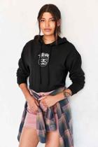 Urban Outfitters Stussy Stock Link Hoodie Sweatshirt,black,l