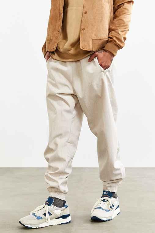 Urban Outfitters Adidas Nylon Wind Pant,cream,xl