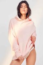 Urban Outfitters Out From Under Boyfriend Hoodie Sweatshirt,pink,m/l