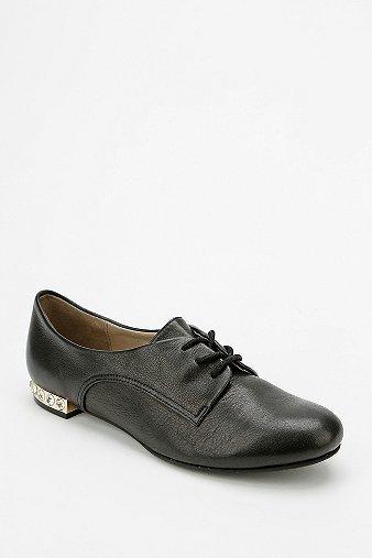 All Black Lace-up Kate Oxford