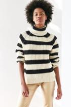 Urban Outfitters Bdg Aria Striped Turtleneck Sweater