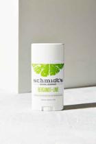 Urban Outfitters Schmidt's Natural Deodorant Stick,bergamot + Lime,one Size