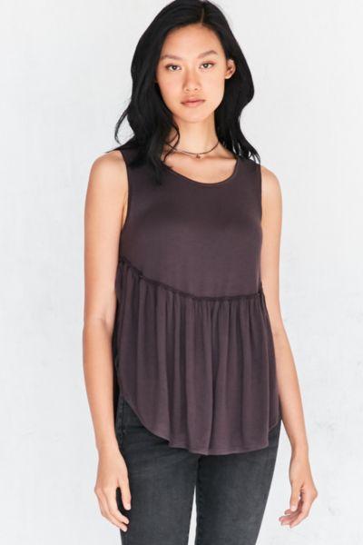 Kimchi Blue Meryn Ruffle Babydoll Top