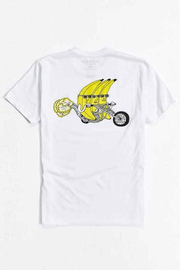 Urban Outfitters Killer Acid Banana Rider Tee,white,xl