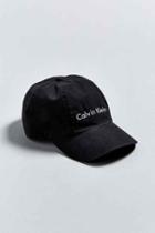 Urban Outfitters Calvin Klein Messenger Baseball Hat,black,one Size