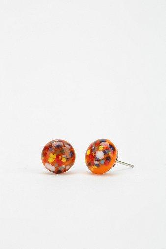 Hullabaloo X Urban Renewal Italian Glass Dot Earring