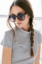 Urban Outfitters Emma Sunglasses,black Multi,one Size