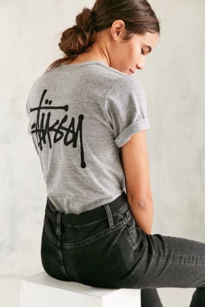 Stussy Basic Stock Heather Tee