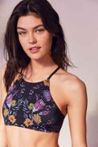 Urban Outfitters Out From Under High Neck Printed Bikini Top,assorted,s