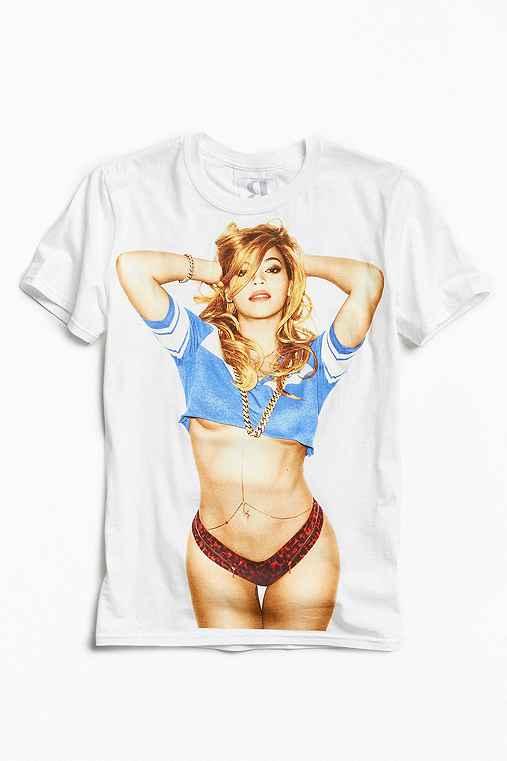 Urban Outfitters Beyonce Photo Tee,white,l
