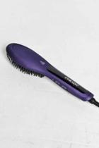 Urban Outfitters Eva Nyc Healthy Heat Straightening Brush,lavender,one Size