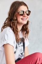 Urban Outfitters Adventure Round Half-frame Sunglasses