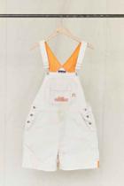 Urban Outfitters Vintage B.u.m. Equipment Tan Overall Short,assorted,one Size