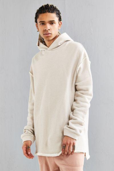 Urban Outfitters Uo Waffle Hoodie Sweatshirt