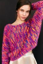 Urban Outfitters Ecote Funfetti Dolman-sleeve Sweater