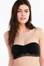 Urban Outfitters Out From Under Be Alright Seamless Bandeau Bra,black,s