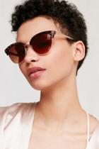 Urban Outfitters Havana Slim Cat-eye Sunglasses