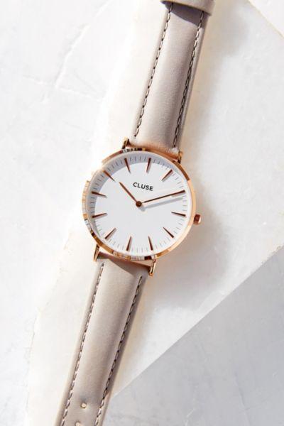 Urban Outfitters Cluse La Boheme Rose Gold White/grey Watch
