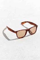 Urban Outfitters Squared Matte Sunglasses,brown,one Size