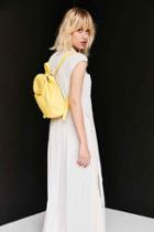 Urban Outfitters Classic Turn Lock Backpack,yellow,one Size