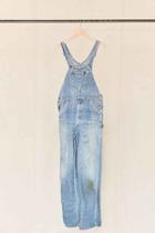 Urban Outfitters Vintage Lee Medium Wash Denim Overall,assorted,one Size