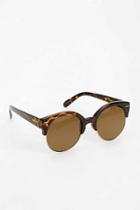 Urban Outfitters Festival Round Sunglasses,brown,one Size