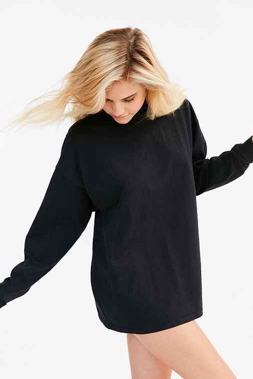 Urban Outfitters Bdg Ferris Ringer Tee,black,l