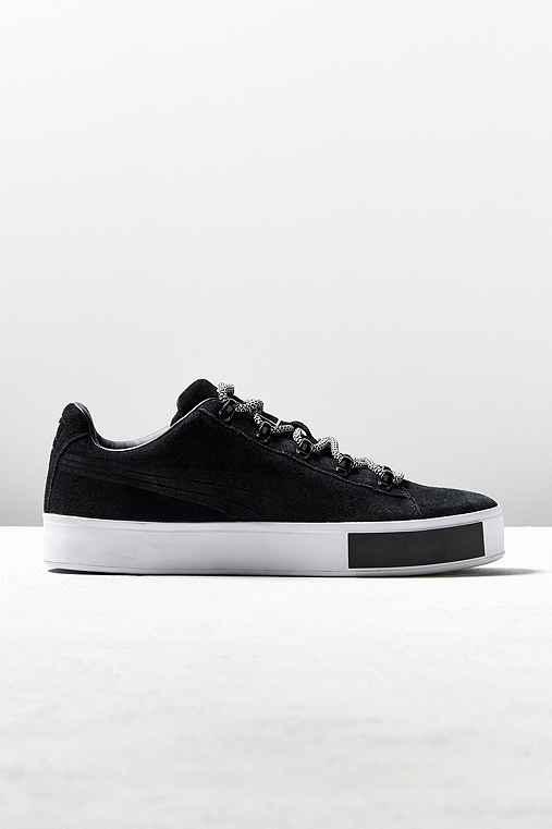 Urban Outfitters Puma X Daily Paper Court Platform Sneaker,black,12