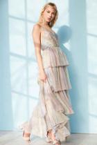 Urban Outfitters Kimchi Blue Tiers Of The Ocean Maxi Dress,multi,6