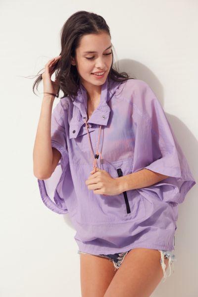 Silence + Noise Windbreaker Poncho Jacket