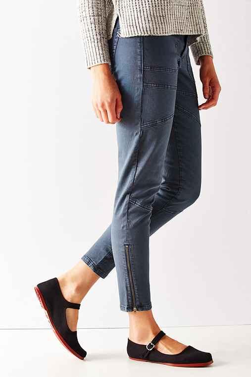 Urban Outfitters Cotton Mary Jane Flat,black,10