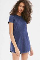 Urban Outfitters Bdg Morisette T-shirt Dress,navy,m