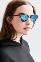 Urban Outfitters Kelly Half-frame Brow Bar Sunglasses