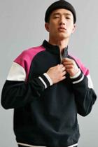 Urban Outfitters Uo Breakaway Half-zip Sweatshirt,black,s