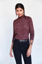 Urban Outfitters Bdg Layne Marled Mock Neck Sweater