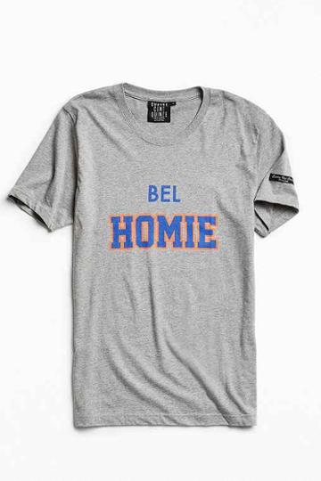 Urban Outfitters Quatre Cent Quinze Bel Homie Tee,grey,xl