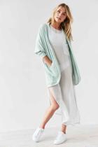 Urban Outfitters Silence + Noise Bobby Cozy Cocoon Cardigan,dark Grey,m
