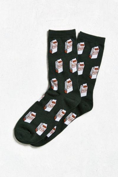 Urban Outfitters Milk Cartons Sock