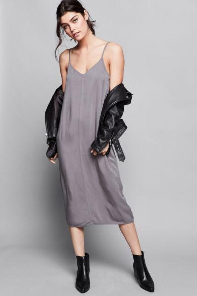 Calvin Klein For Uo Midi Slip Dress