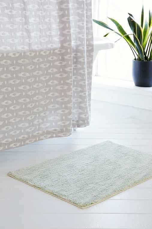 Urban Outfitters 4040 Locust Space Dye Bath Mat,green,one Size