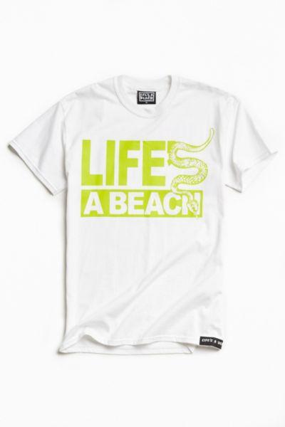 Life&apos;s A Beach Life's A Beach Snake Tee
